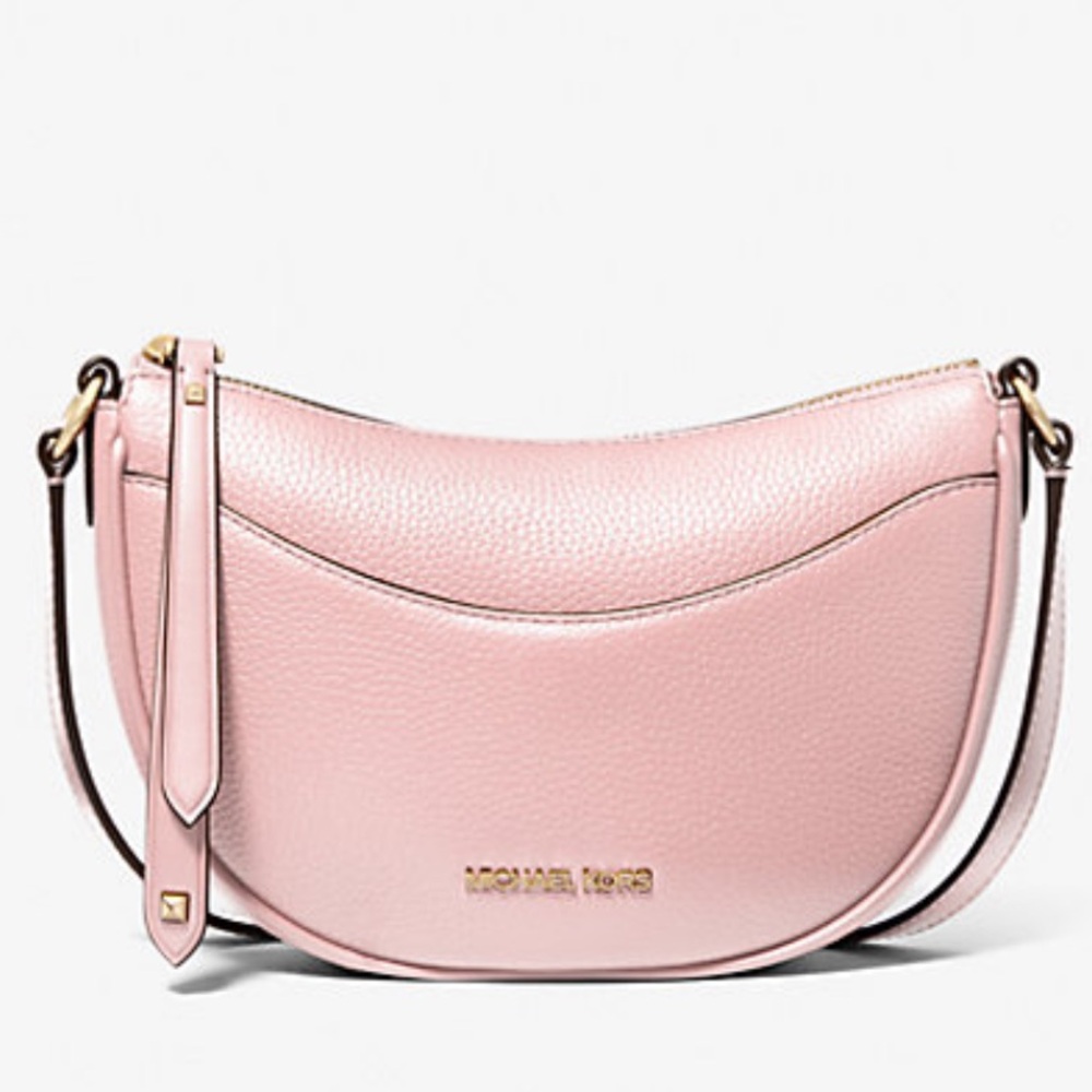 NWT Michael Kors Dover small half moon crossbody xbody purse 👛